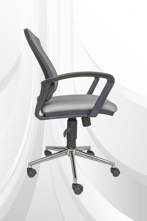 Porziyon Savina  Yönetici Koltuğu  Ofis Çalışma Koltuğu - Sandalyesi  (Krom Ayak) - 3