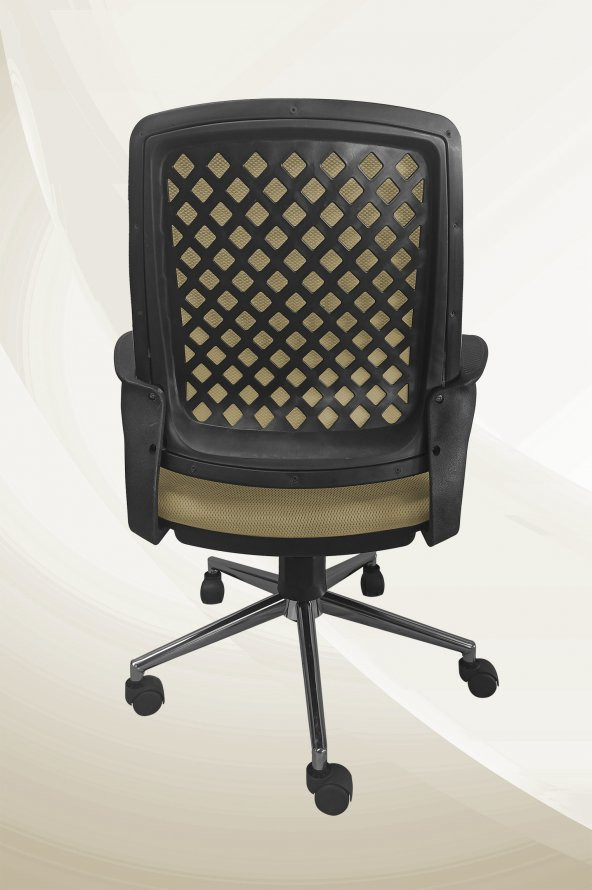 Porziyon Comfy Çalışma Sandalyesi  Ofis Koltuğu  Krom Ayaklı - 4