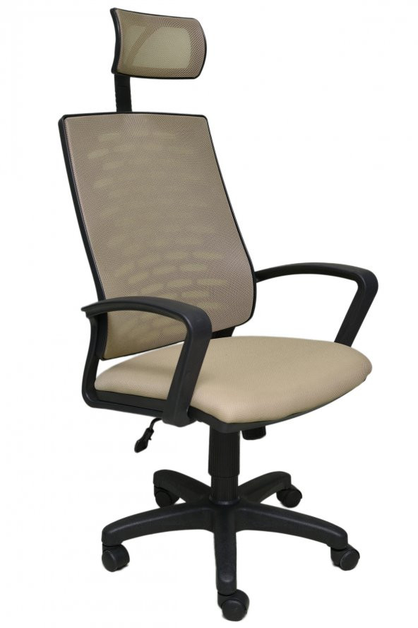 Obc Ofis Büro Concept Nadya Fileli Krom Yönetici Ofis Büro Bilgisayar Çalışma Koltuğu - Sandalyesi - Gri