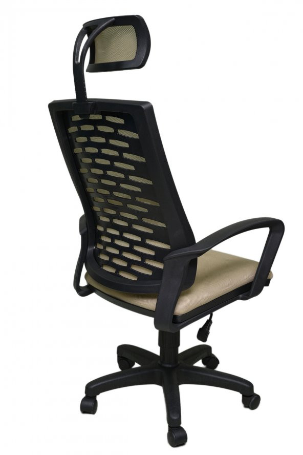 Obc Ofis Büro Concept Nadya Fileli Krom Yönetici Ofis Büro Bilgisayar Çalışma Koltuğu - Sandalyesi - Gri - 4