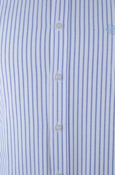 Cengiz İnler İnce King Çizgi Slim Fit Erkek Gömlek - 6