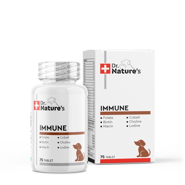 Drnatures DOG IMMUNE Köpekler için multivitamin besin takviyesi( 75 Tablet)