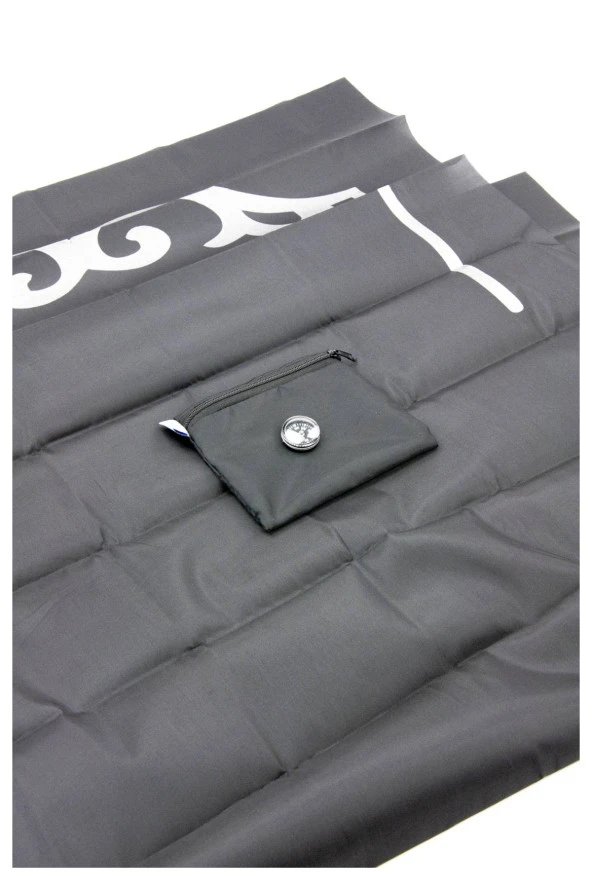 Pusulalı Cep Seccadesi - Siyah Renk - Resim 3