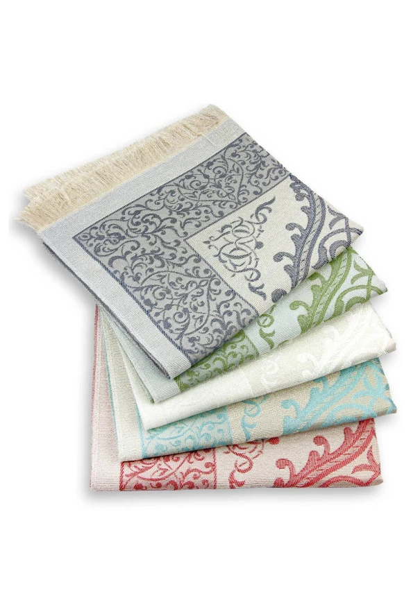 10 Adet Osmanlı Tafta Seccade 5 Renk - Resim 2