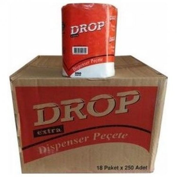 DROP EXTRA DİSPANSER PEÇETE 18 Lİ 250 YAPRAK