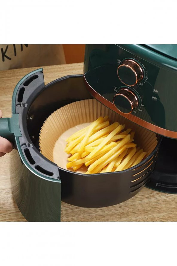 Büyük Boy Fritöz Pişirme Kağıdı XL-XXL  Uygun Air Fryer Tüm Markalara Uygun 20 Adet - 4