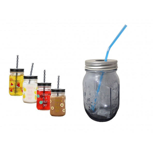 ZKTBT0163KM PİPETLİ CAM KUPA BARDAK,MAVİ 8X8X10CM 420ML