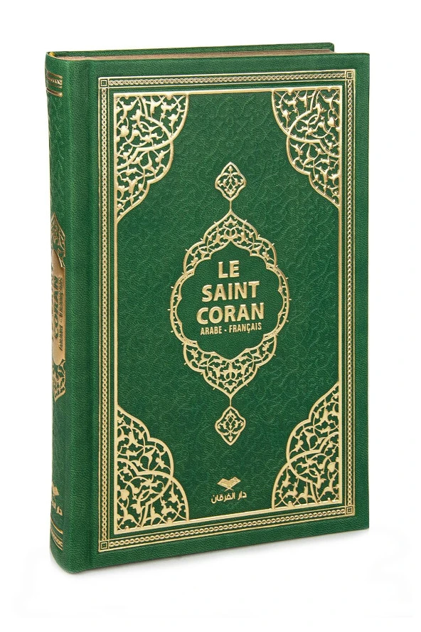 Fransızca Mealli Kuran - Yeşil