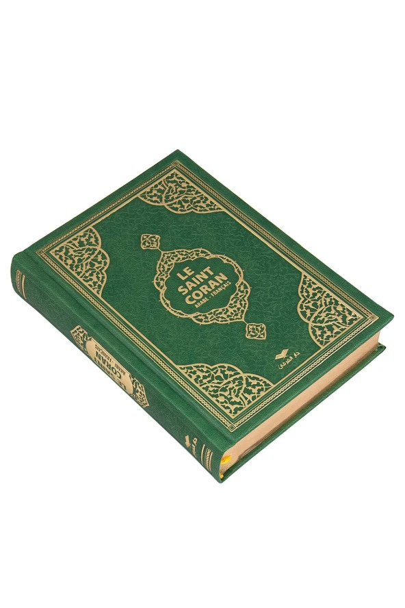 Fransızca Mealli Kuran - Yeşil - Resim 3