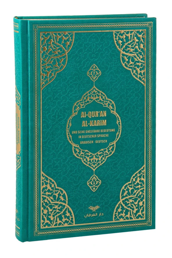 Almanca Mealli Kuran Orta Boy - Yeşil