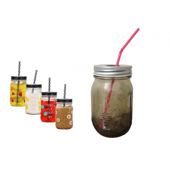 ZKTBT0163KV PİPETLİ CAM KUPA BARDAK,KAHVERENGİ 8X8X10CM 420ML