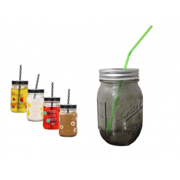 ZKTBT0163GR PİPETLİ CAM KUPA BARDAK,GRİ 8X8X10CM 420ML