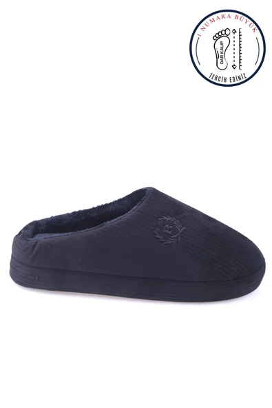 Walkenzo 2488 Erkek Kışlık Ev Halı Misafir Terliği - 10
