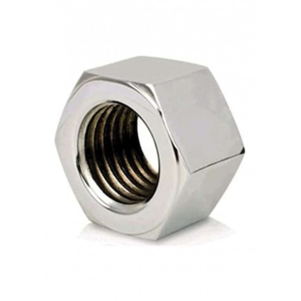 Akdeniz Çelik Galvanizli Somun Din934 M5x0,80 6 Kalite 30.000 Adet - Resim 2