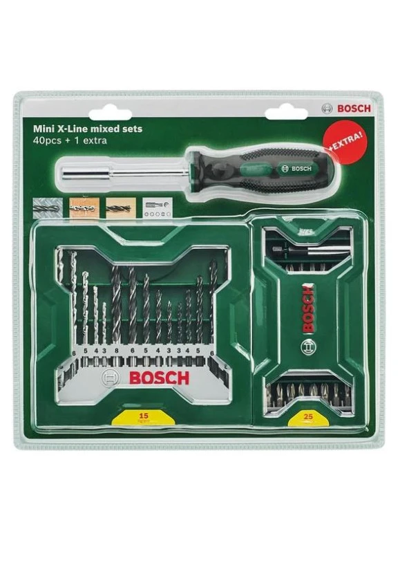 Bosch X-Line 41 Parça Vidalama & Matkap Ucu Seti - 2