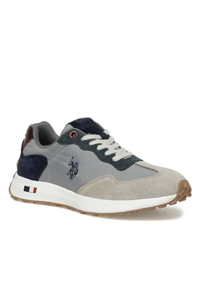 U.S Polo Assn. COOPER MULTI 3FX Erkek Sneaker Ayakkabı Gri 40-45