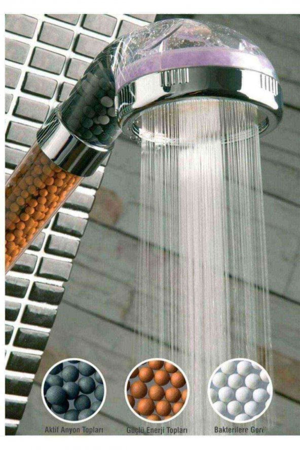 DMR Xolo Boncuklu Su Tasarruflu Kireç Önleyici Duş Başlığı