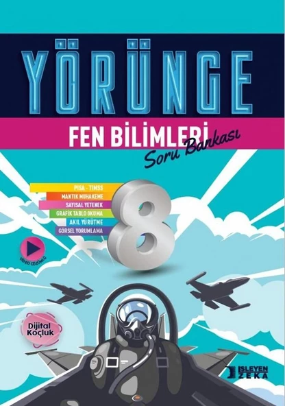 8. Sınıf Fen Bilimleri Yörünge Serisi Soru Bankası İşleyen Zeka Yayınları