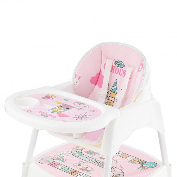 Wellgro Carousel Çalışma Masalı Masa Sandalyesi - 3