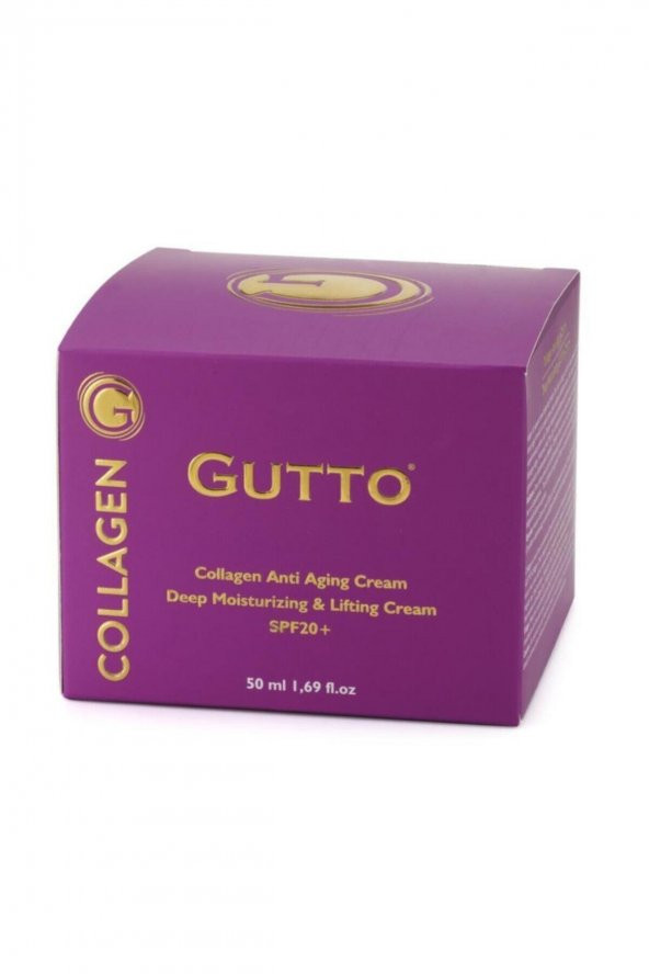 Gutto Collagen Anti Aging Spf20+ Cream 50 Ml