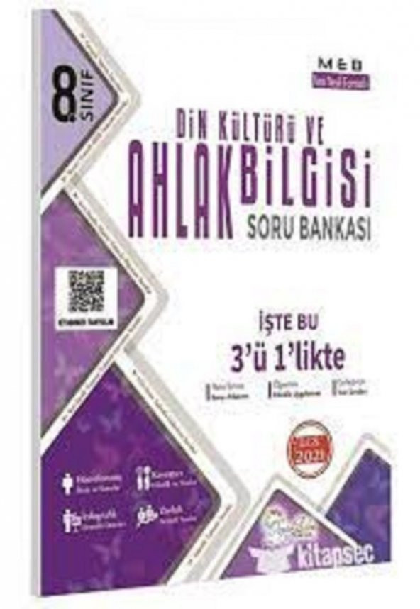 8.Sınıf LGS Din Kültürü ve Ahlak Bilgisi Soru Bankası Özgün Bilim Yayınları