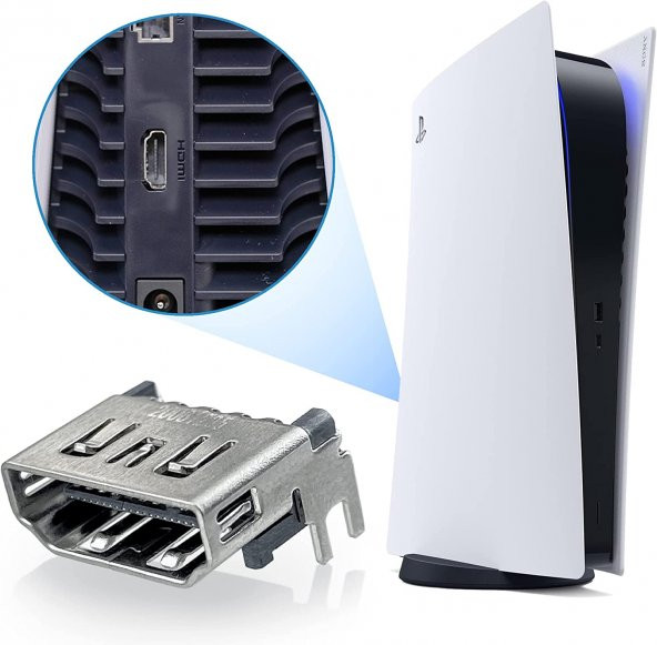 Playstation 5 Hdmi Soket Port Tamiri PS5 Yedek Parça PS5 Uyumlu Hdmi Görüntü Portu - 2