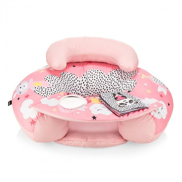 Wellgro Dreamy Cat Destekli Bebek Oturma Minderi