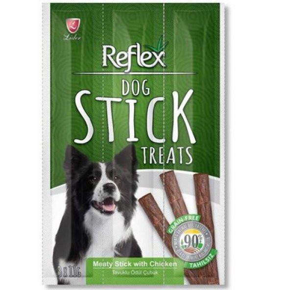 Reflex Dog Stick Tavuk Etli Köpek Ödül Maması 3x11Gr