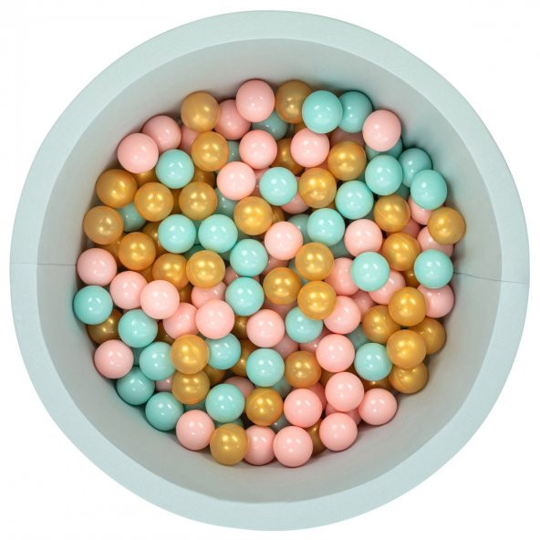 Wellgro Bubble Pops Mint Top Havuzu-Mint/Pembe/Gold