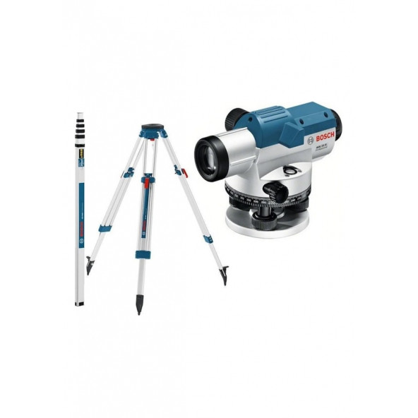 Bosch GOL 32 D + BT 160 Tripod + GR 500 Mira Optik Hizalama/Optik Nivo