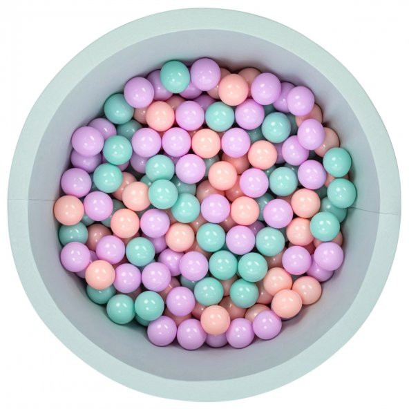Wellgro Bubble Pops Mint Top Havuzu-Mint/Lila/Pembe