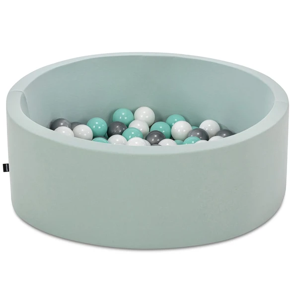 Wellgro Bubble Pops Mint Top Havuzu-Mint/Beyaz/Gri - Resim 2