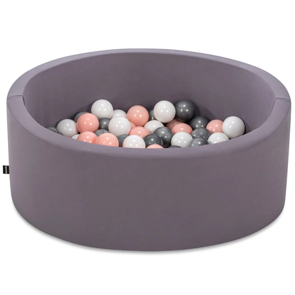 Wellgro Bubble Pops Gri Top Havuzu-Gri/Pembe/Beyaz - 2