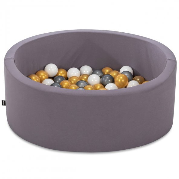 Wellgro Bubble Pops Gri Top Havuzu-Gri/Beyaz/Gold - Resim 2