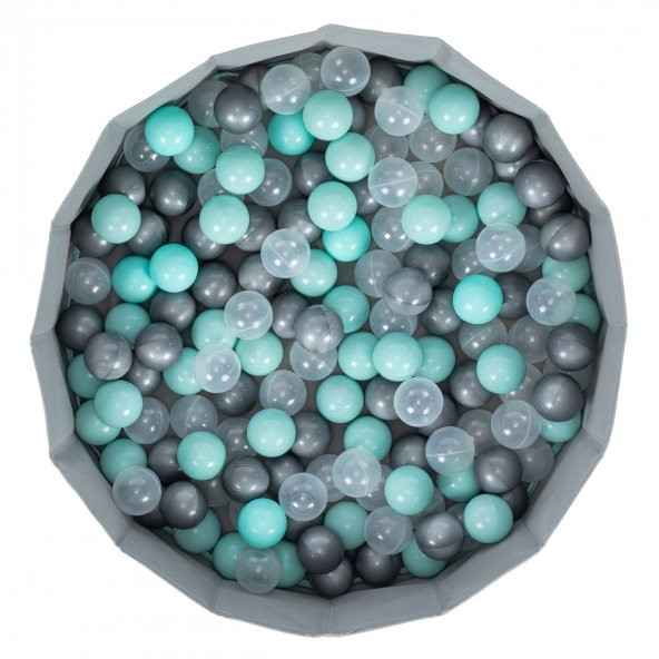 Wellgro Katlanır Aktivite ve Top Havuzu, 150 Toplu - Mint - 4