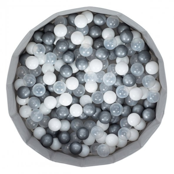 Wellgro Katlanır Aktivite ve Top Havuzu, 150 Toplu - Ekru - 5