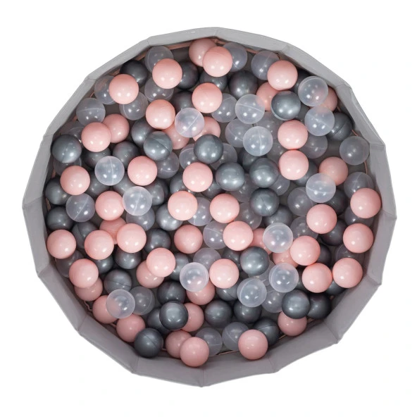 Wellgro Katlanır Aktivite Ve Top Havuzu, 150 Toplu - Pembe - 5