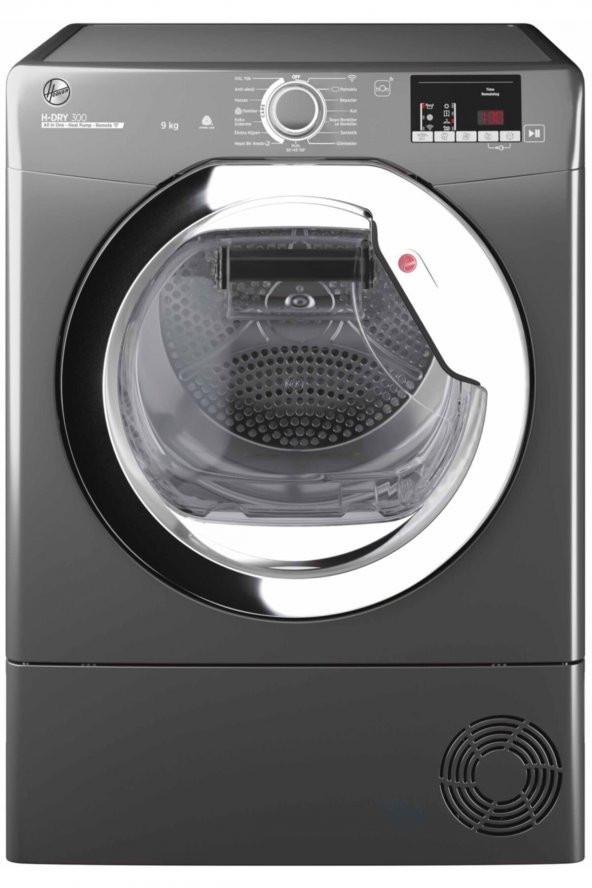 Hoover HLE H9A2DCER-17 9 Kg Wi Fi Çamaşır Kurutma Makinesi