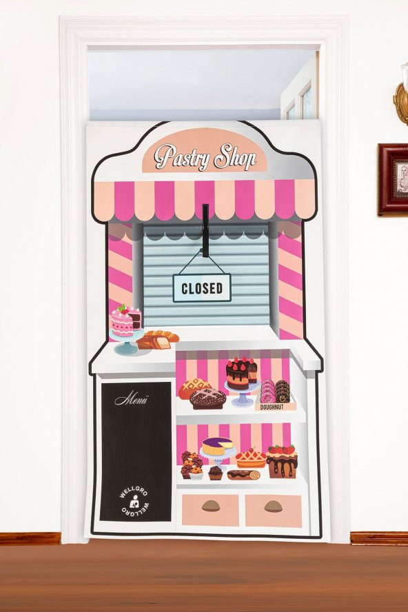 Wellgro Play Door Kapı Oyunu - Pastry Shop