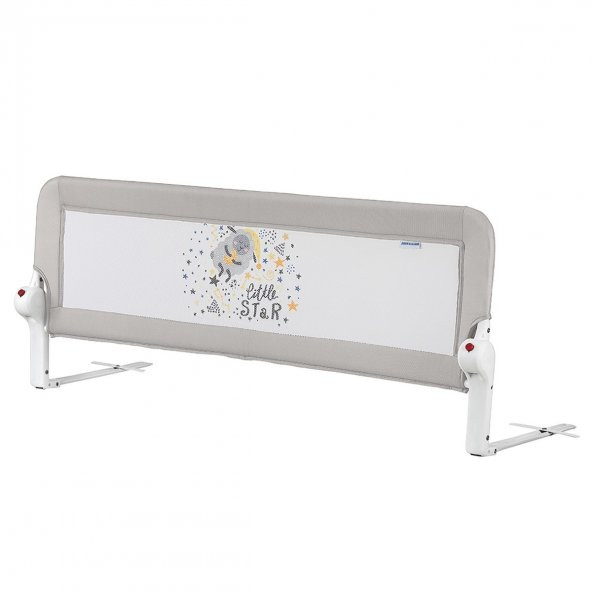 Wellgro Katlanır Yatak Bariyeri 50x120cm-Gri
