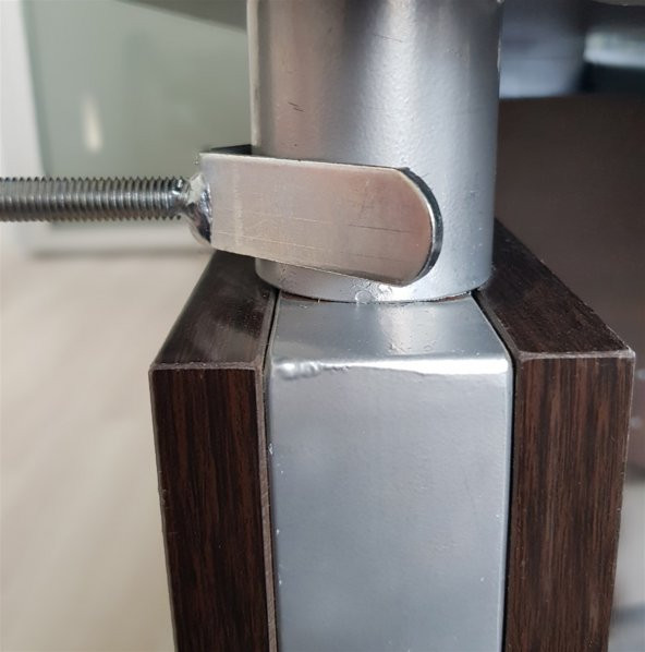 Wellgro Güvenlik Kapısı Merdiven Korkuluk Küpeşte Bağlantı Aparatı - 5