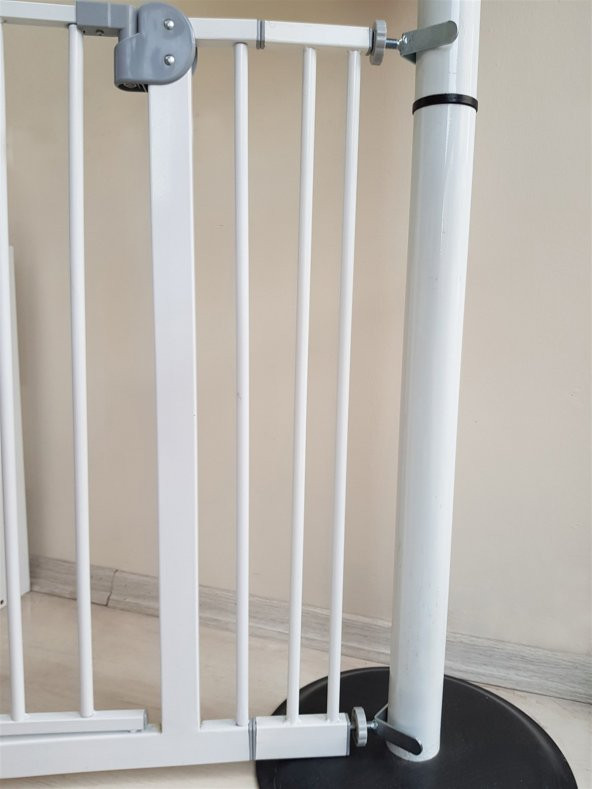 Wellgro Güvenlik Kapısı Merdiven Korkuluk Küpeşte Bağlantı Aparatı - 6