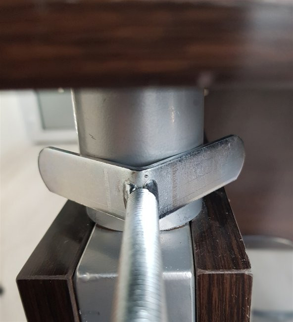 Wellgro Güvenlik Kapısı Merdiven Korkuluk Küpeşte Bağlantı Aparatı - 9