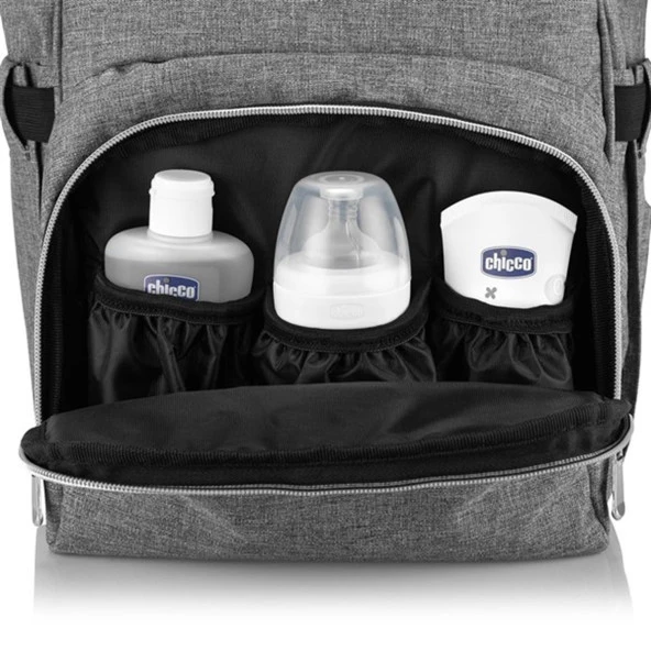 Wellgro Bebek Bakım Çantası Gri - 8
