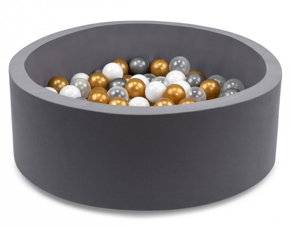 Wellgro Bubble Pops Top Havuzu Topu-Gri - 4