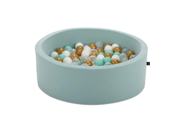 Wellgro Bubble Pop Mint Top Havuzu-Mint/Beyaz/Şeffaf/Gold ürün görseli