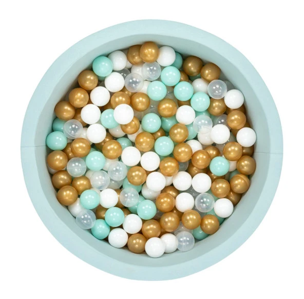 Wellgro Bubble Pop Mint Top Havuzu-Mint/Beyaz/Şeffaf/Gold - Resim 3