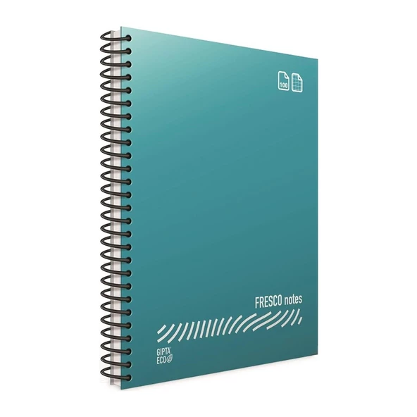 Gıpta Fresco A4 72 Yaprak Plastik Kapak Spiralli Defter - 3