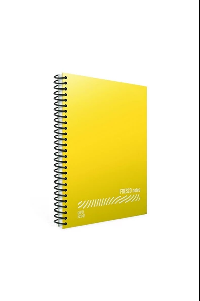 Gıpta Fresco A4 72 Yaprak Plastik Kapak Spiralli Defter - 4