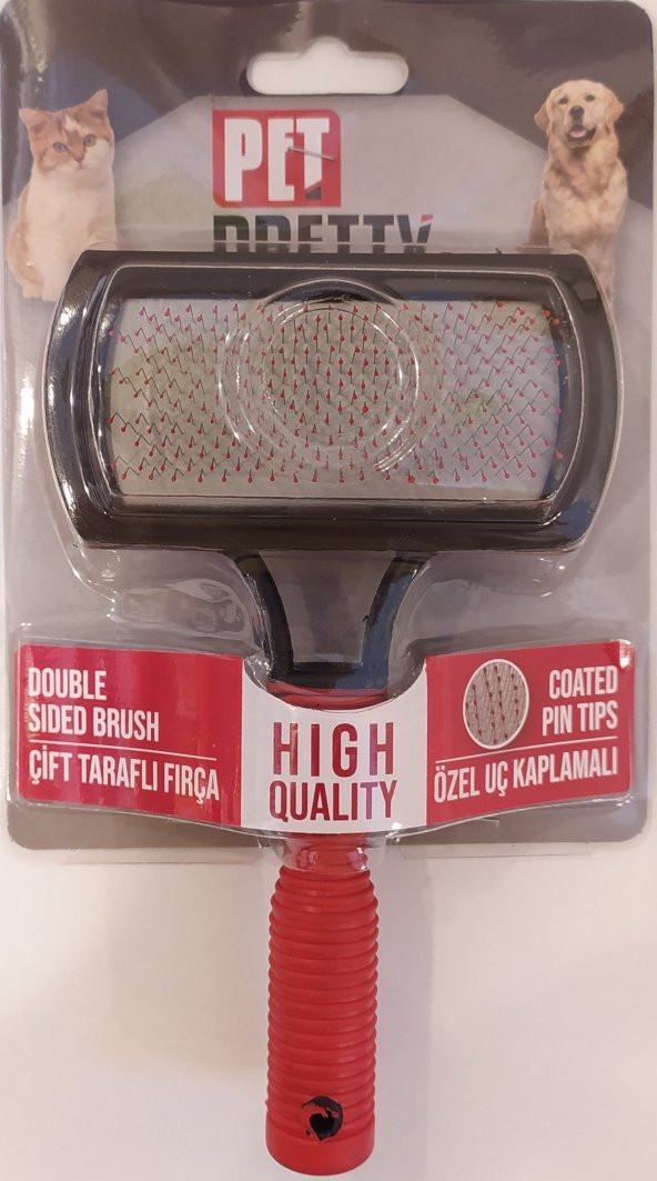Pet Pretty Kedi ve Köpekler için Çift Taraflı Tarak